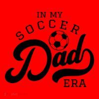 In My Soccer Dad Era Gift Santa Hat thumb 1