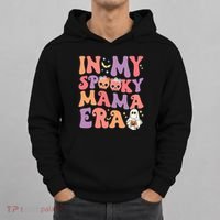 In My Spooky Mama Era Halloween Groovy Witchy Spooky Mom Hoodie thumb 0