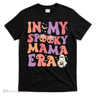 In My Spooky Mama Era Halloween Groovy Witchy Spooky Mom T-Shirt