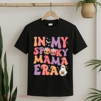 In My Spooky Mama Era Halloween Groovy Witchy Spooky Mom T-Shirt thumb 2