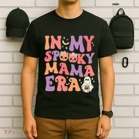 In My Spooky Mama Era Halloween Groovy Witchy Spooky Mom T-Shirt thumb 6