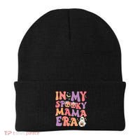 In My Spooky Mama Era Halloween Groovy Witchy Spooky Mom Beanie thumb 0