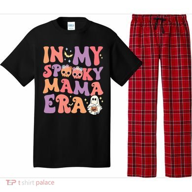 In My Spooky Mama Era Halloween Groovy Witchy Spooky Mom Pajama Set