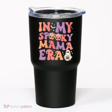 In My Spooky Mama Era Halloween Groovy Witchy Spooky Mom Tumbler