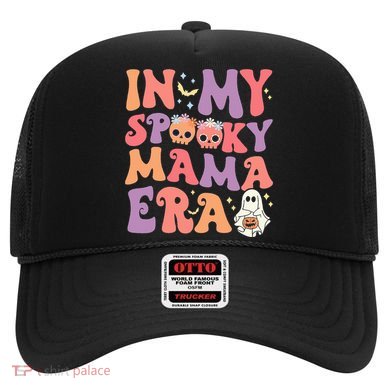 In My Spooky Mama Era Halloween Groovy Witchy Spooky Mom Hat