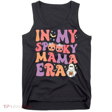 In My Spooky Mama Era Halloween Groovy Witchy Spooky Mom Tank Top