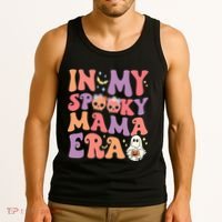 In My Spooky Mama Era Halloween Groovy Witchy Spooky Mom Tank Top thumb 3