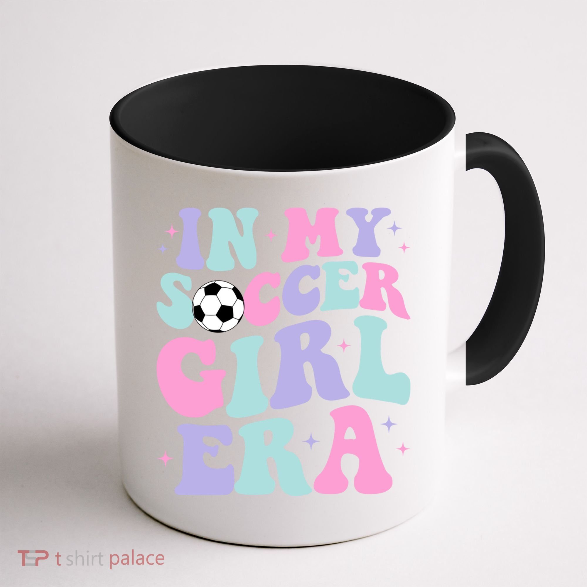 In My Soccer Era Retro Groovy Soccer Gift Coffee Mug