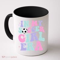 In My Soccer Era Retro Groovy Soccer Gift Coffee Mug thumb 0