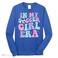 In My Soccer Era Retro Groovy Soccer Gift Long Sleeve Shirt thumb 0