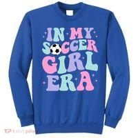 In My Soccer Era Retro Groovy Soccer Gift Sweatshirt thumb 0