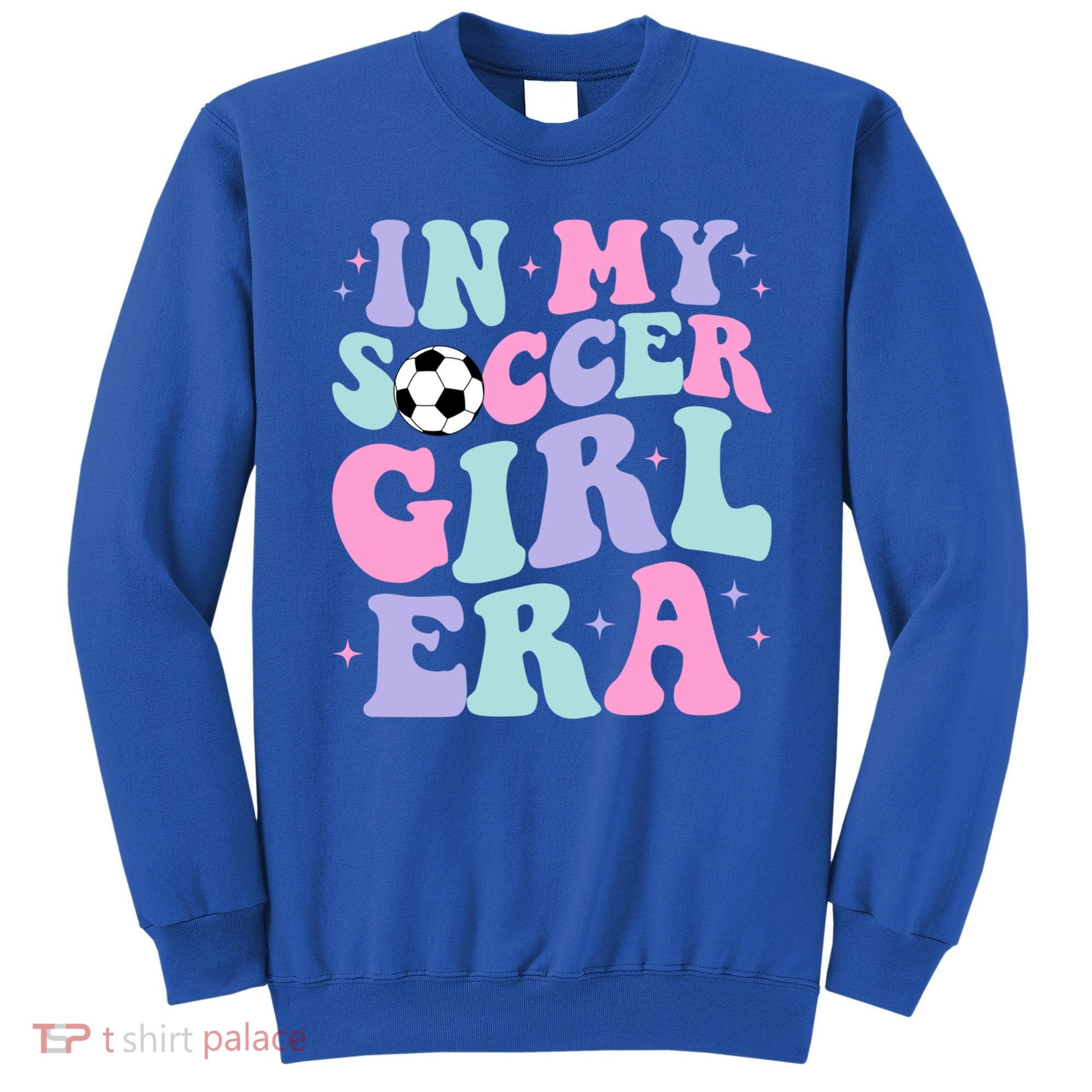 In My Soccer Era Retro Groovy Soccer Gift Sweatshirt