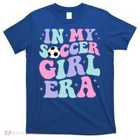 In My Soccer Era Retro Groovy Soccer Gift T-Shirt thumb 0