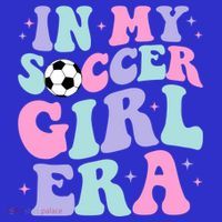 In My Soccer Era Retro Groovy Soccer Gift Mousepad thumb 1