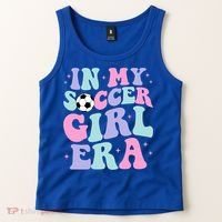 In My Soccer Era Retro Groovy Soccer Gift Tank Top thumb 2