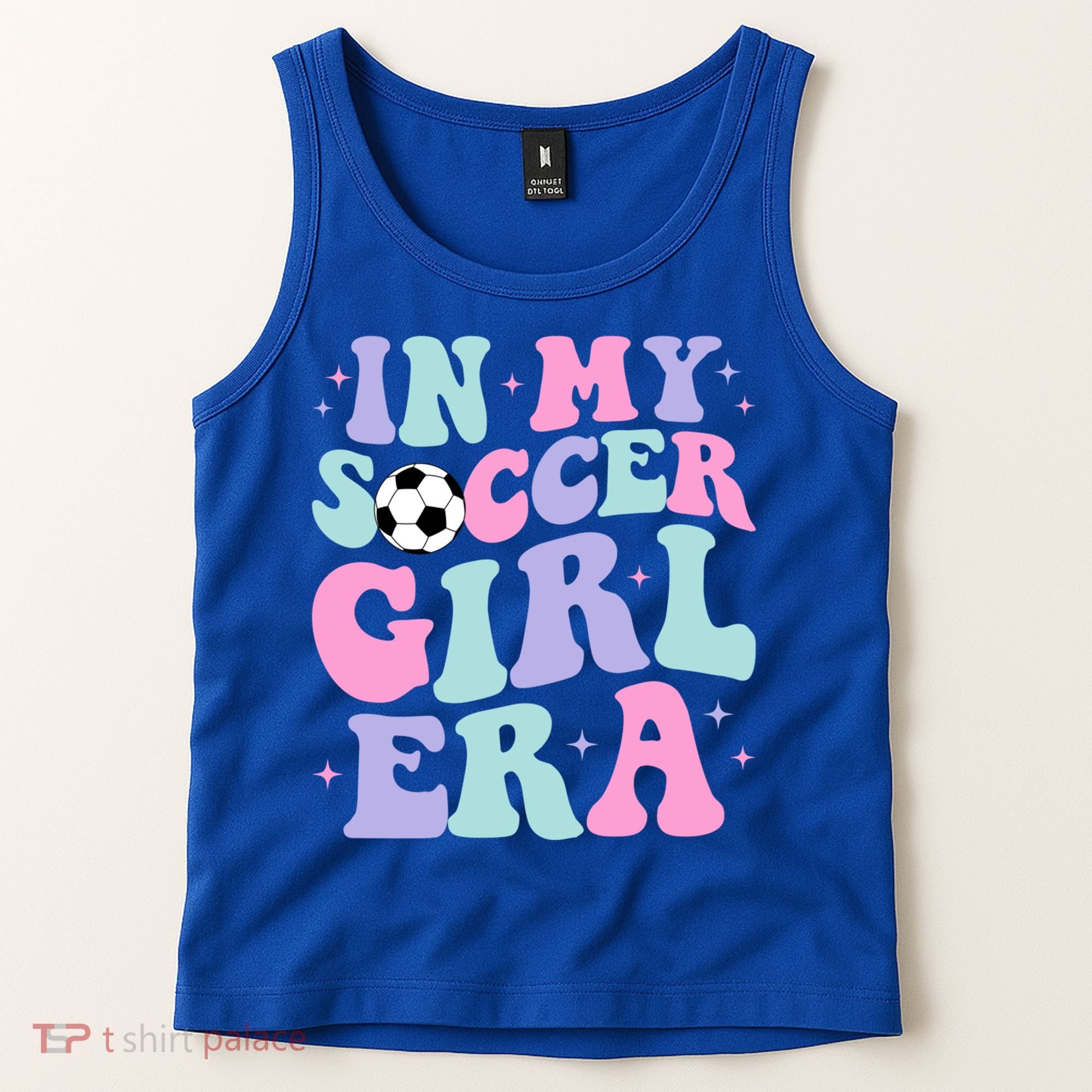 In My Soccer Era Retro Groovy Soccer Gift Tank Top