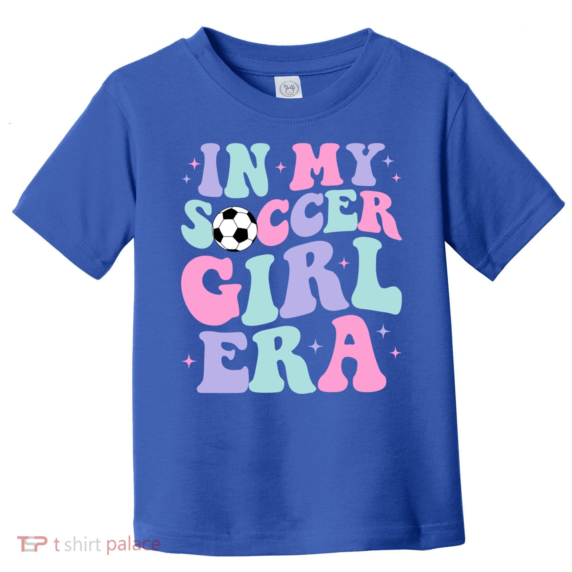 In My Soccer Era Retro Groovy Soccer Gift Toddler T-Shirt