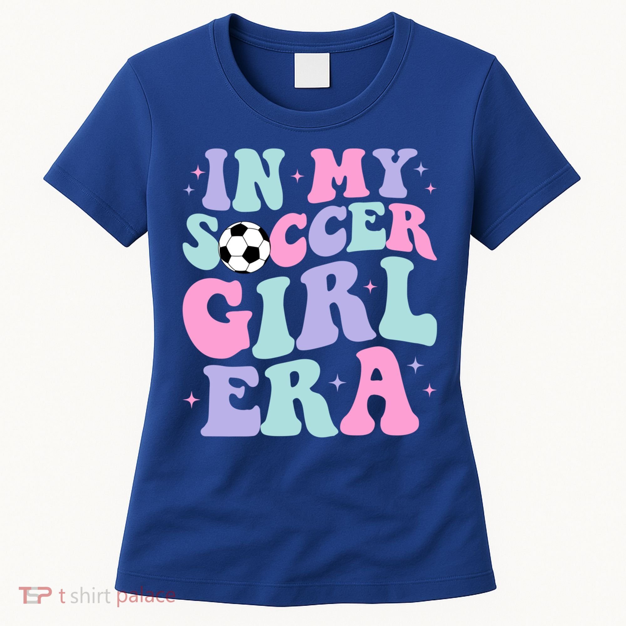 In My Soccer Era Retro Groovy Soccer Gift Women's T-Shirt