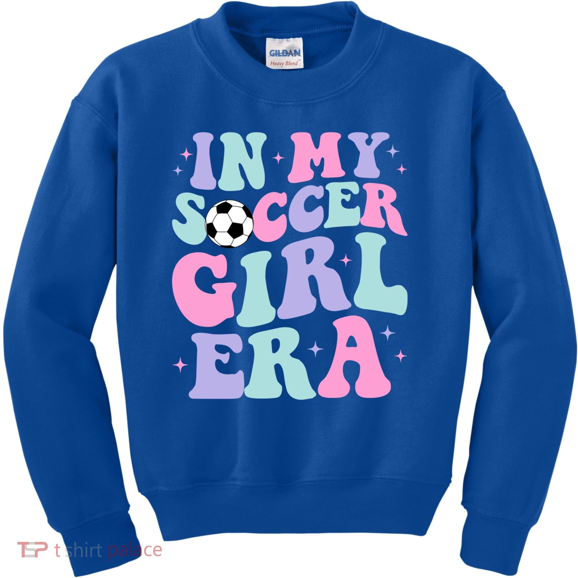 In My Soccer Era Retro Groovy Soccer Gift Kids Sweatshirt