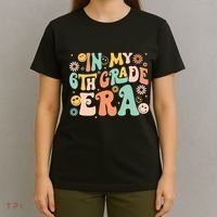 In My Sixth Grade Era Retro 6th Grade Back To School T-Shirt thumb 4