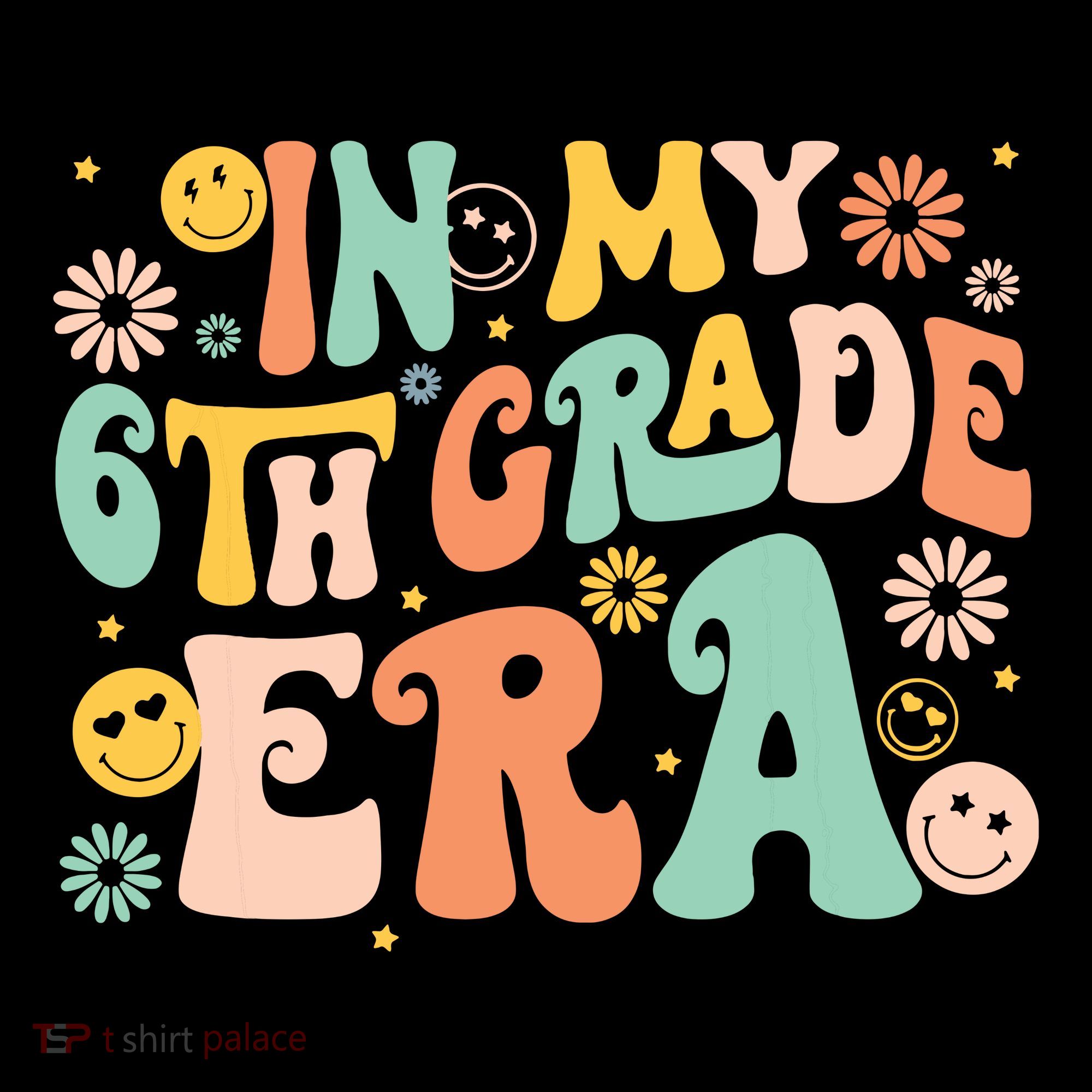 In My Sixth Grade Era Retro 6th Grade Back To School Women's Hoodie