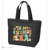 In My Sixth Grade Era Retro 6th Grade Back To School Tote Bag thumb 3