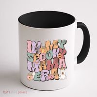 In My Spooky Mama Era Gift Coffee Mug thumb 1