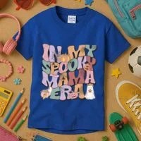 In My Spooky Mama Era Gift Kids T-Shirt thumb 3