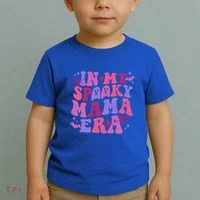 In My Spooky Mama Era Cool Gift Toddler T-Shirt thumb 2