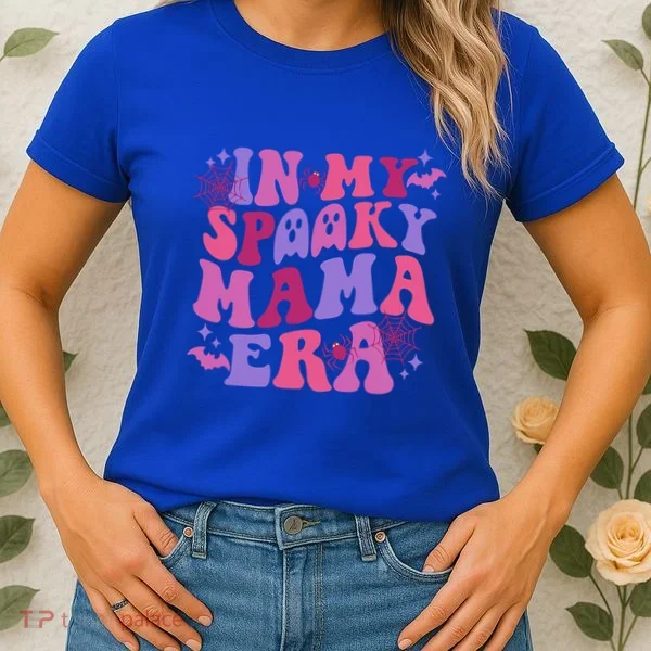 In My Spooky Mama Era Cool Gift Women's T-Shirt