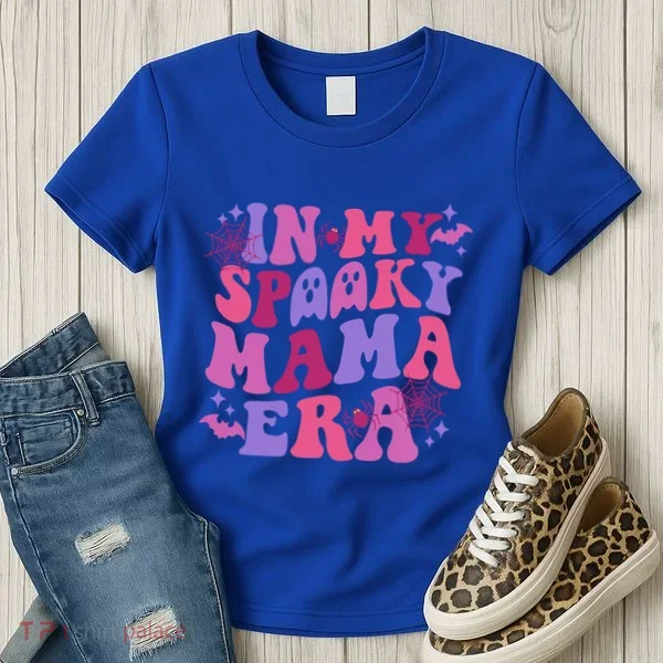 In My Spooky Mama Era Cool Gift Women's T-Shirt