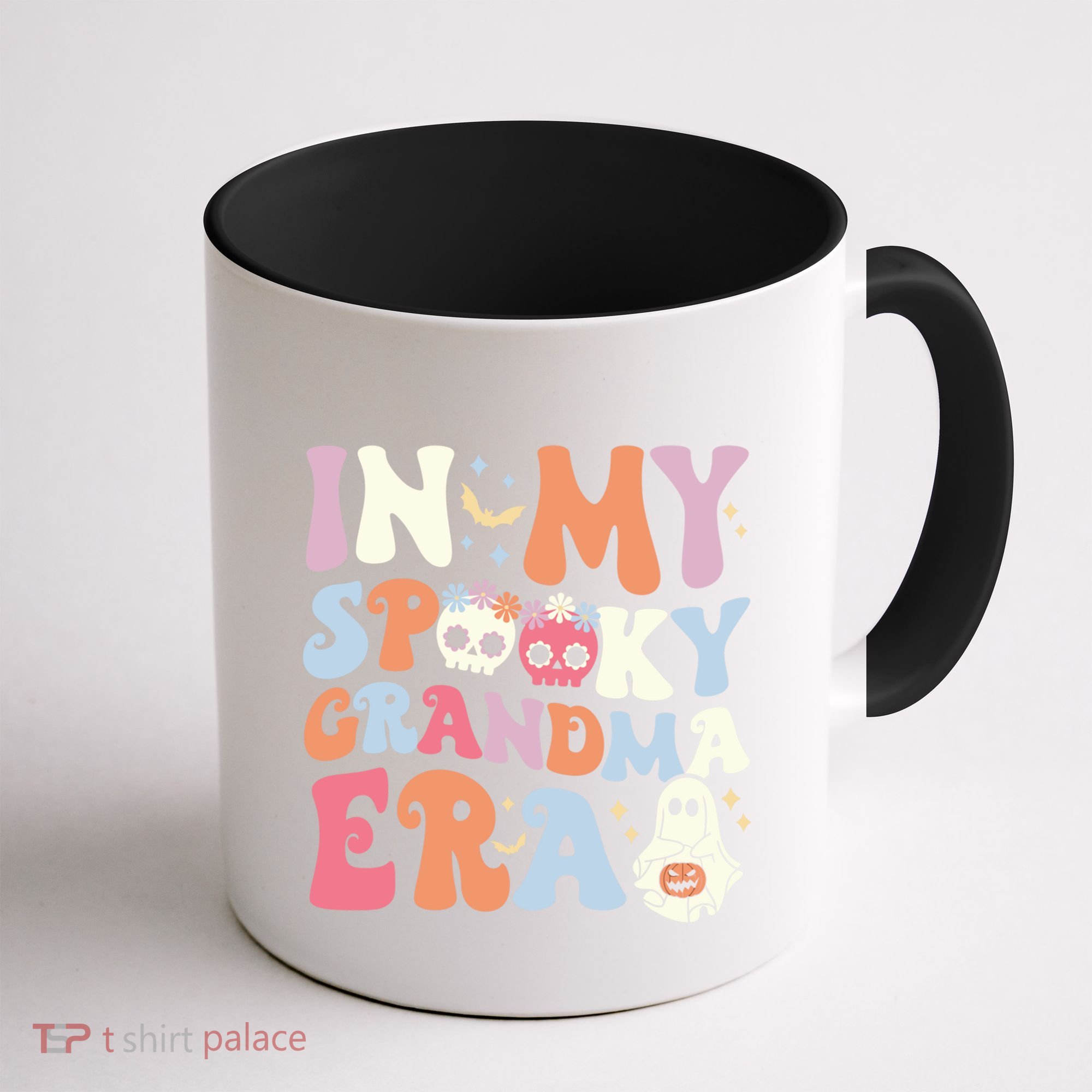 In My Spooky Grandma Era Halloween Groovy Witchy Grandma Meaningful Gift Coffee Mug