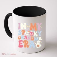 In My Spooky Grandma Era Halloween Groovy Witchy Grandma Meaningful Gift Coffee Mug thumb 0