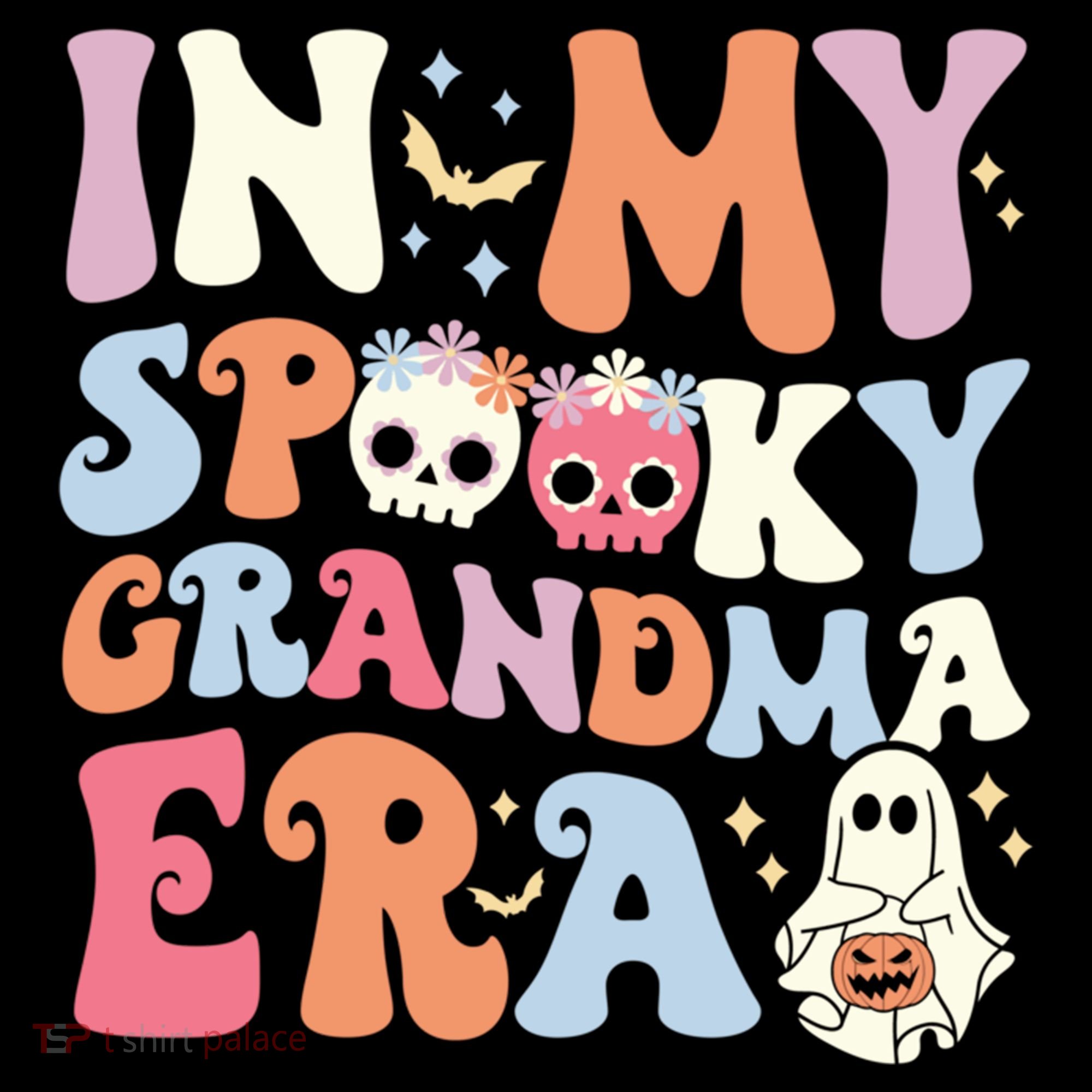 In My Spooky Grandma Era Halloween Groovy Witchy Grandma Meaningful Gift Coffee Mug