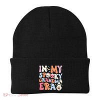 In My Spooky Grandma Era Halloween Groovy Witchy Grandma Meaningful Gift Beanie thumb 0