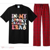 In My Spooky Grandma Era Halloween Groovy Witchy Grandma Meaningful Gift Pajama Set thumb 0