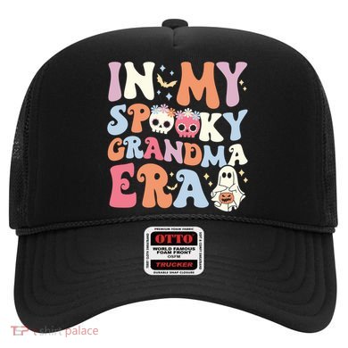 In My Spooky Grandma Era Halloween Groovy Witchy Grandma Meaningful Gift Hat