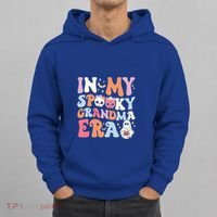 In My Spooky Grandma Era Halloween Groovy Witchy Grandma Meaningful Gift Hoodie thumb 0