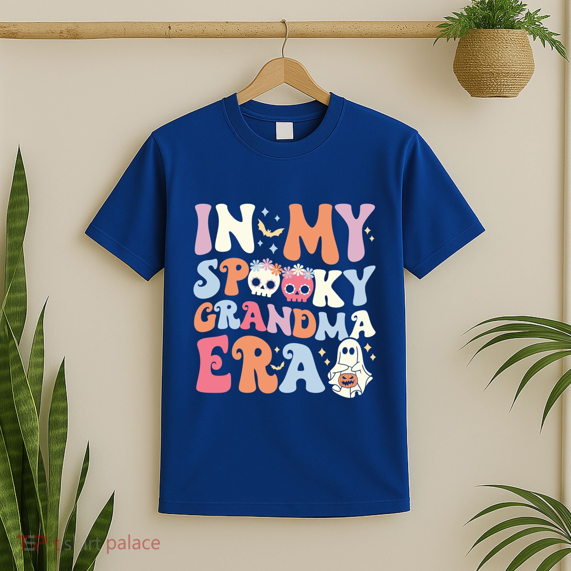 In My Spooky Grandma Era Halloween Groovy Witchy Grandma Meaningful Gift T-Shirt