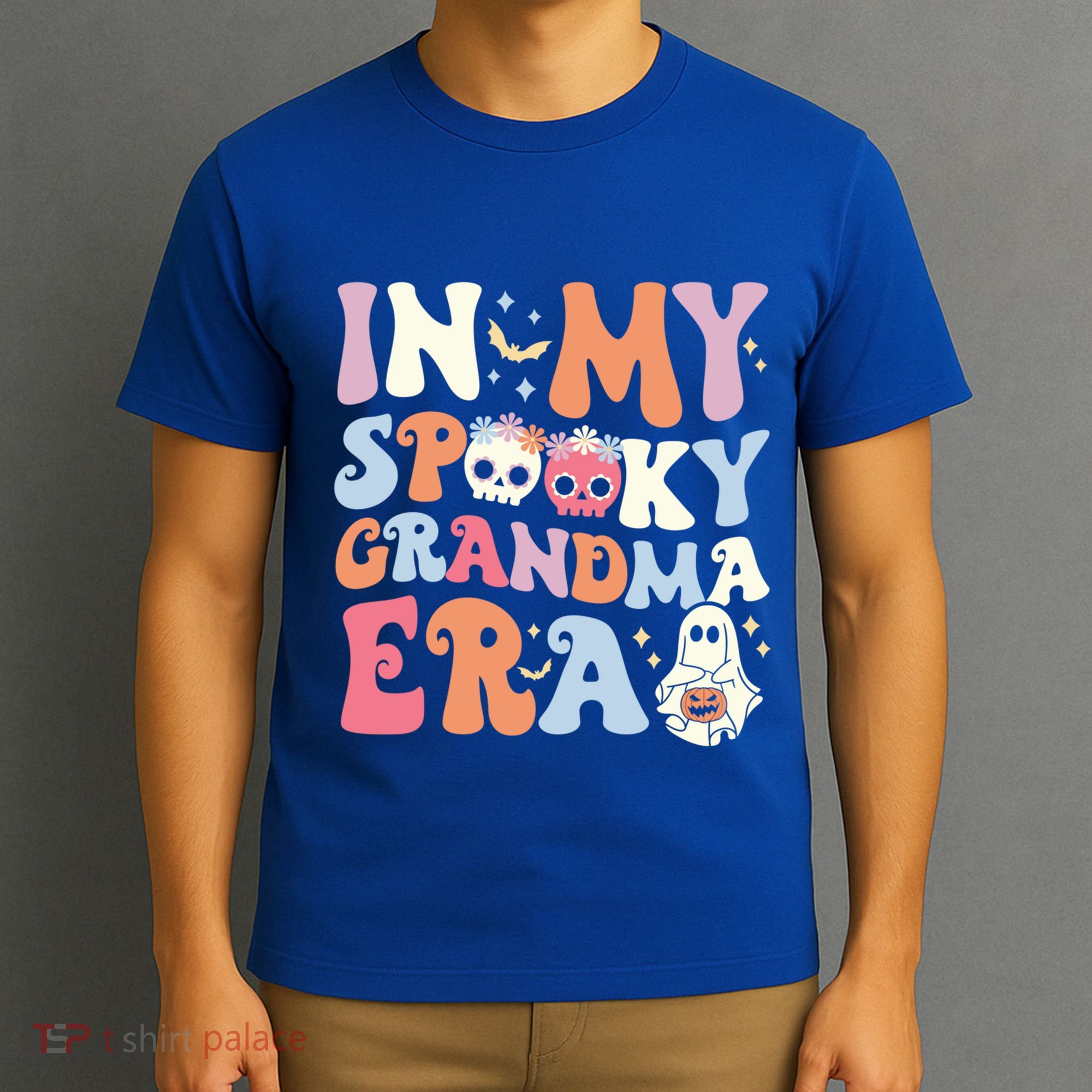 In My Spooky Grandma Era Halloween Groovy Witchy Grandma Meaningful Gift T-Shirt