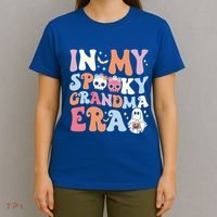 In My Spooky Grandma Era Halloween Groovy Witchy Grandma Meaningful Gift T-Shirt thumb 4
