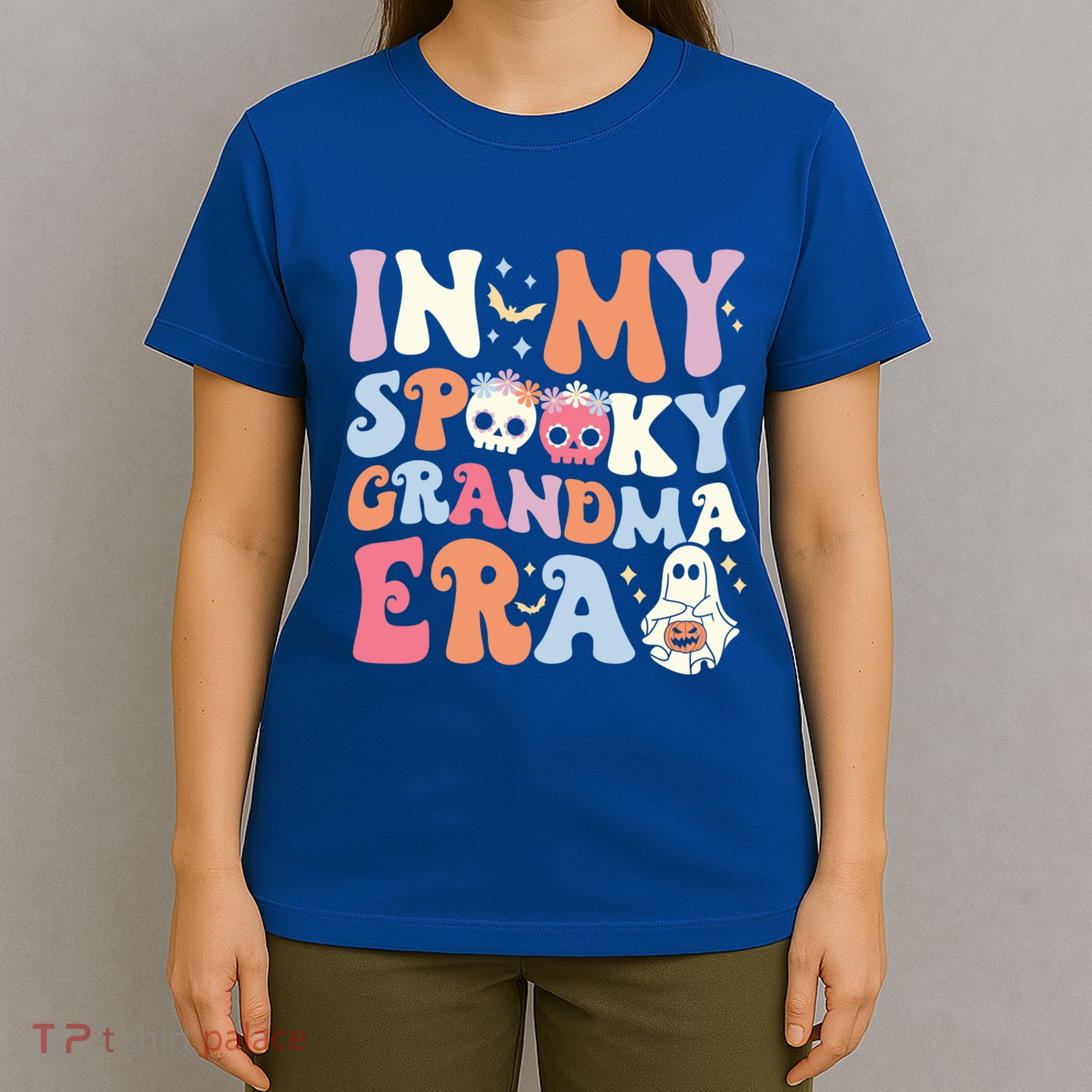 In My Spooky Grandma Era Halloween Groovy Witchy Grandma Meaningful Gift T-Shirt