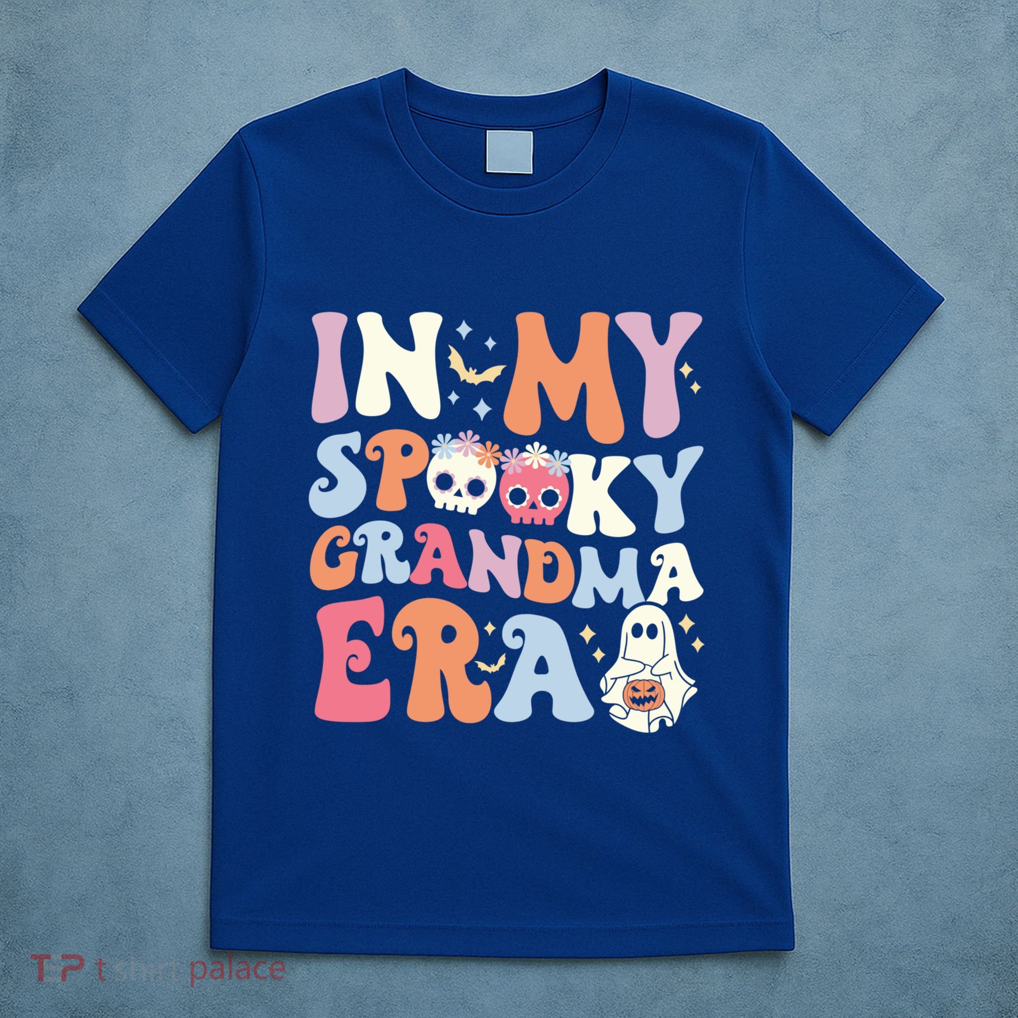 In My Spooky Grandma Era Halloween Groovy Witchy Grandma Meaningful Gift T-Shirt