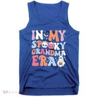 In My Spooky Grandma Era Halloween Groovy Witchy Grandma Meaningful Gift Tank Top thumb 0