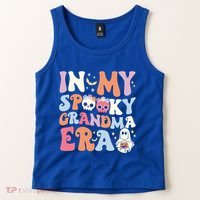 In My Spooky Grandma Era Halloween Groovy Witchy Grandma Meaningful Gift Tank Top thumb 2