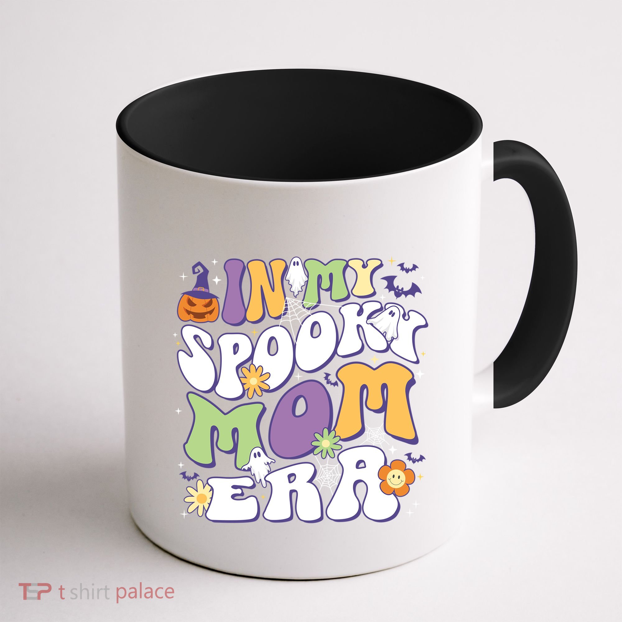 In My Spooky Mom Era Halloween Groovy Mama Retro Cute Gift Coffee Mug