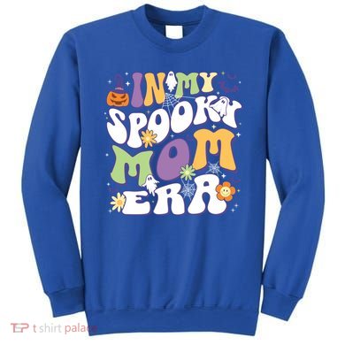 In My Spooky Mom Era Halloween Groovy Mama Retro Cute Gift Sweatshirt
