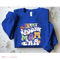 In My Spooky Mom Era Halloween Groovy Mama Retro Cute Gift Sweatshirt thumb 2