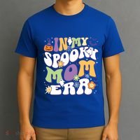 In My Spooky Mom Era Halloween Groovy Mama Retro Cute Gift T-Shirt thumb 3