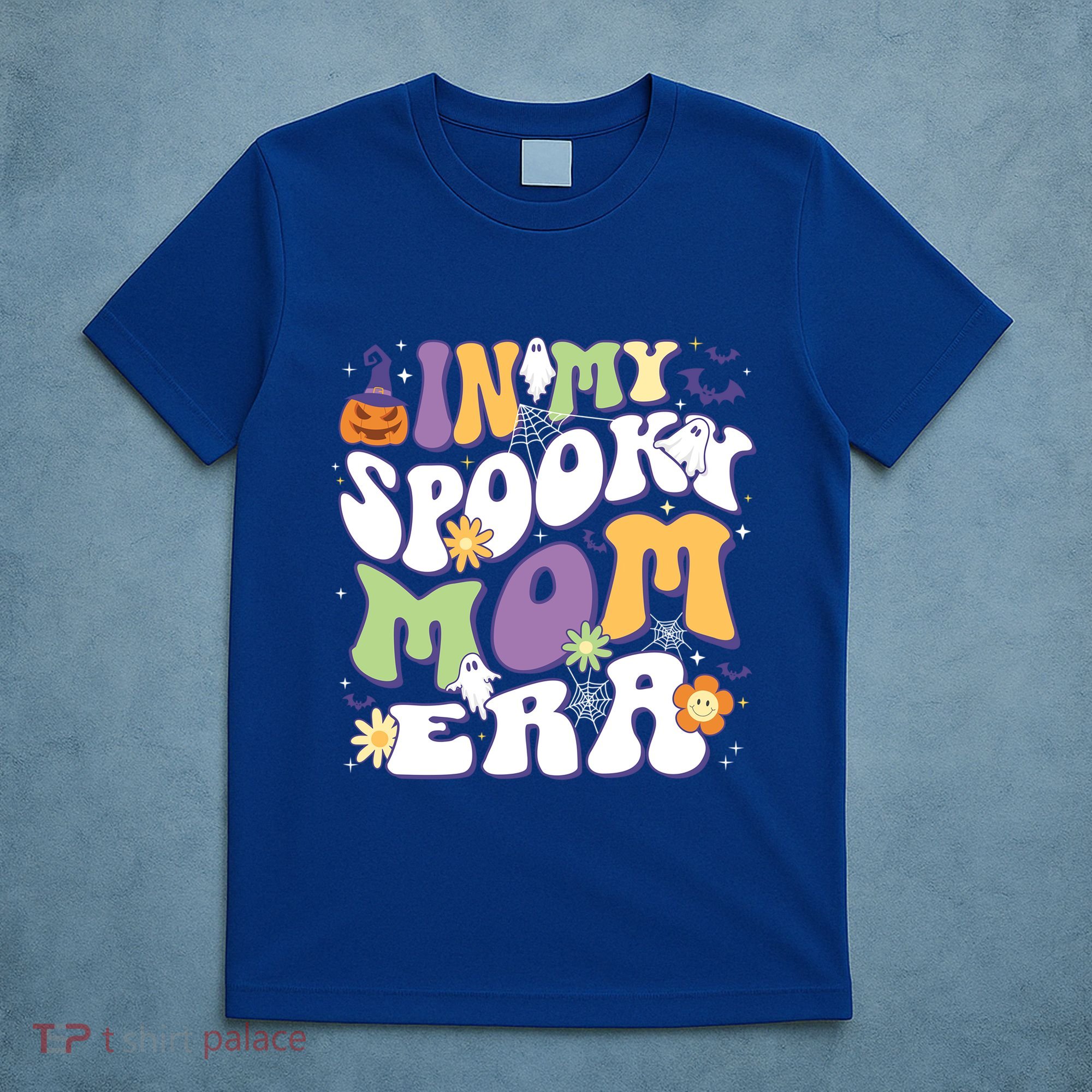 In My Spooky Mom Era Halloween Groovy Mama Retro Cute Gift T-Shirt